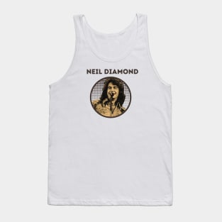 neil diamond || dark blue Tank Top